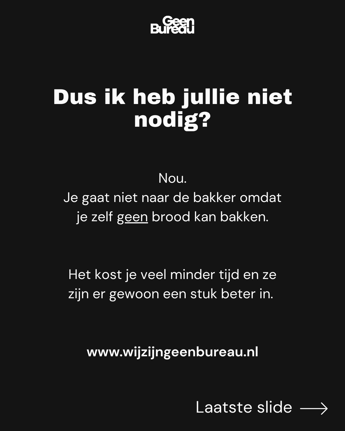 Laat vandaag je merk beter werken - slide 13