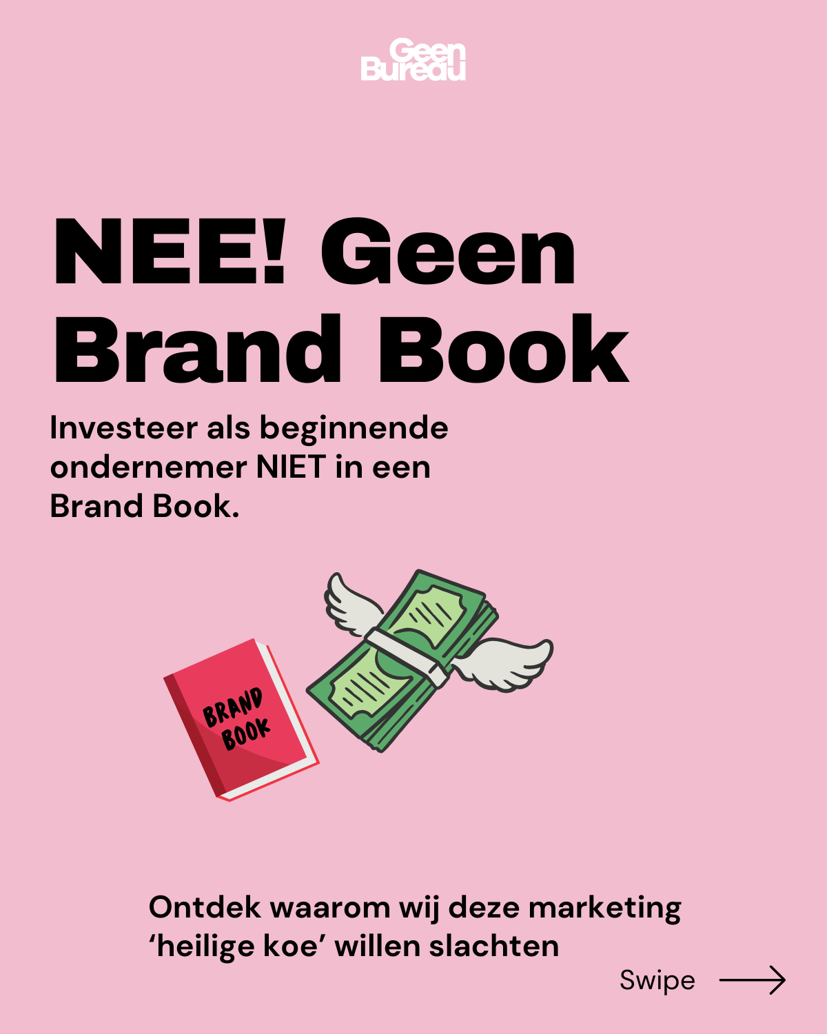 Weg met het Brand Book - slide 1